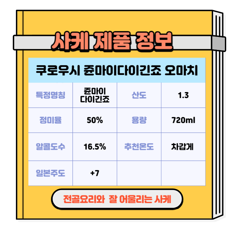 일본술 사케 전골요리와 잘 어울리는 사케추천