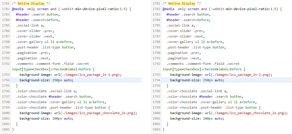 background-size 변경하기 전과 후 모습 이미지