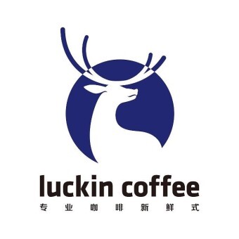 중국의 루이싱커피 로고
