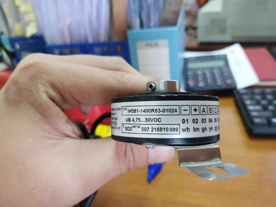 Komachine Transaction History: INDUSTRIAL ENCODER CORP