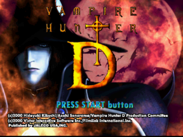  Jaleco Entertainment - 뱀파이어 헌터 D 북미판 Vampire Hunter D USA (플레이 스테이션 - PS - iso 다운로드)