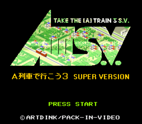  AIII S.V. A열차로 가자 3 슈퍼 버전 - AIII S.V. A Ressha de Ikou 3 Super Version (슈퍼 패미컴 - SFC 롬파일 다운)