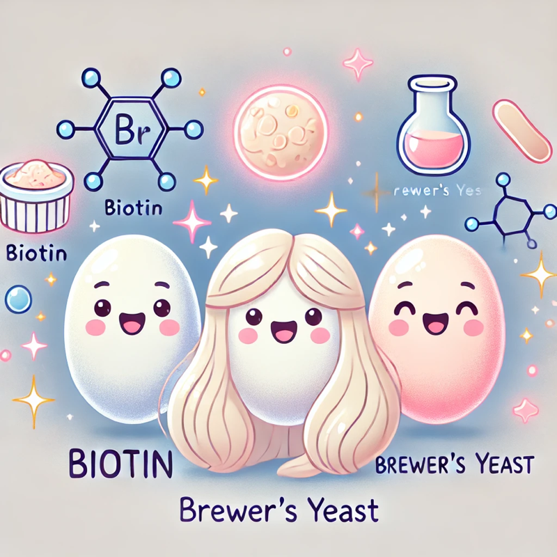 비오틴-맥주효모영양-귀여운맥주