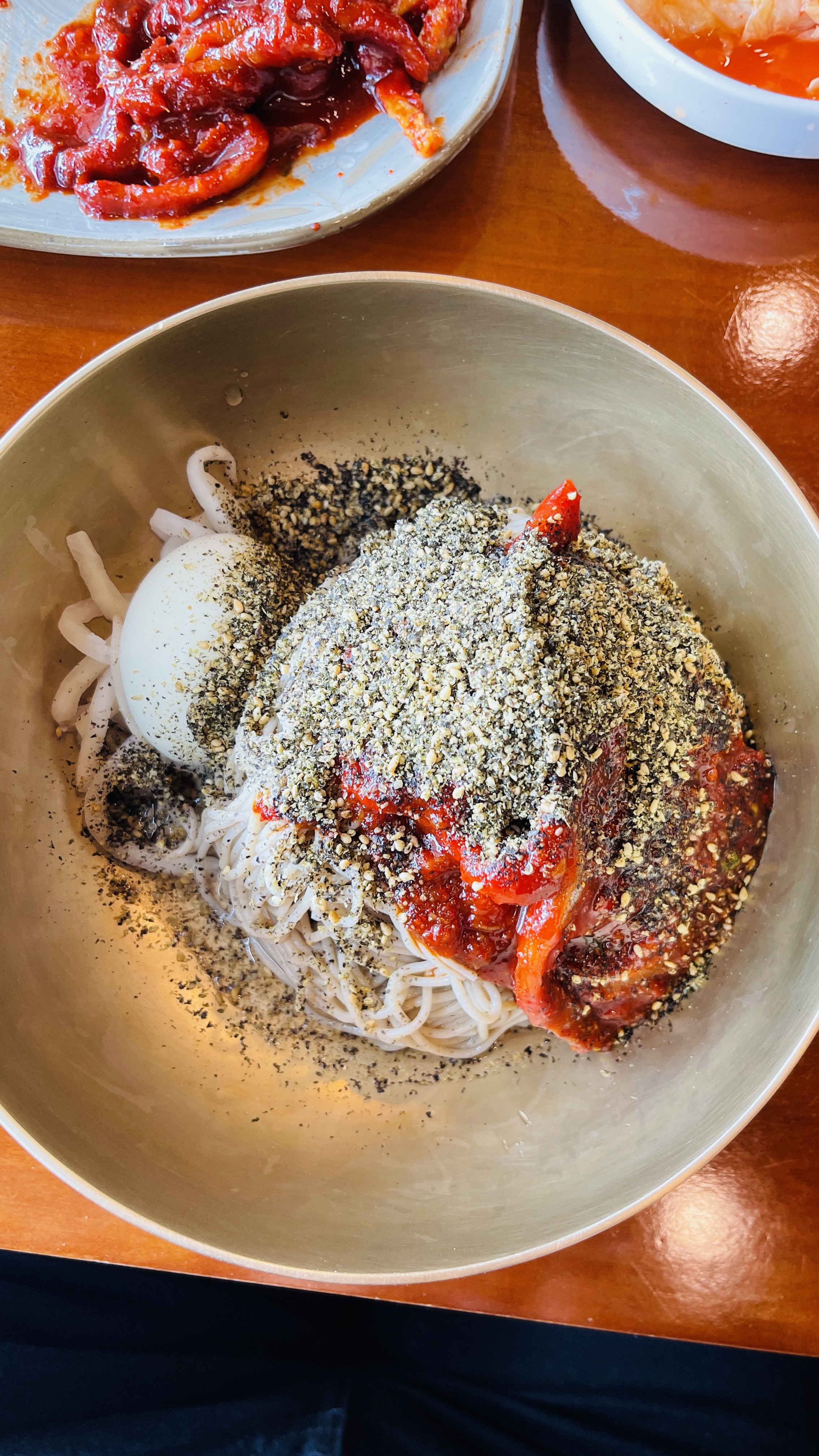  제주 순메밀막국수 100% 메밀면