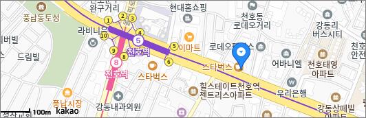 교보생명-강동고객-플라자-위치
