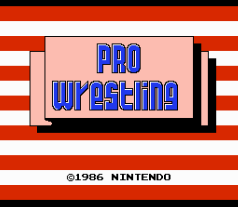  NES ROMS - Pro Wrestling (EUROPE / 유럽판 롬파일 다운로드)