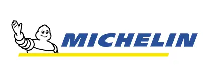 타이어 교체-
흰색 미쉐린 마스코트가 오른손을 들고 그 옆 파란글씨로 MICHELIN아래 노란색 바