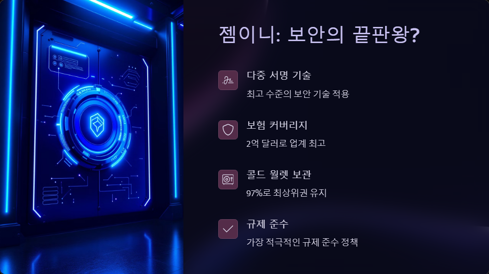 암호화폐 거래소 보안 기능 비교 분석