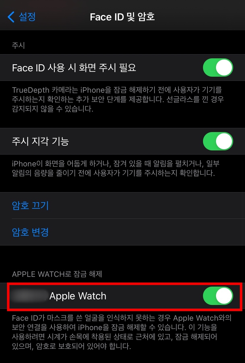 Apple-Watch-설정
