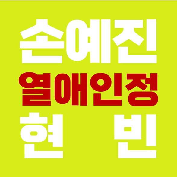  손예진  현빈, 열애 인정 공식 발표.