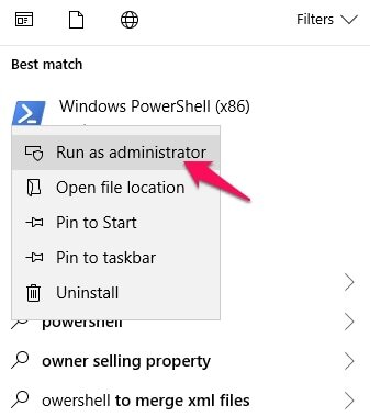 윈도우 PowerShell 열기 방법