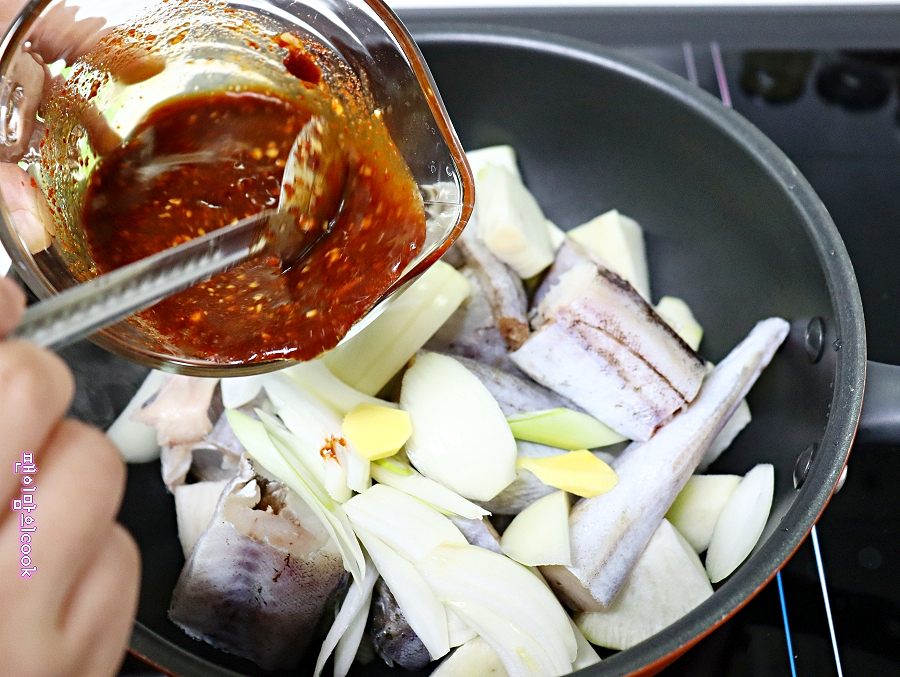 만드는법 집에서 술안주 베스트 코다리조림 만드는법 명태코다리찜 코다리무조림 21