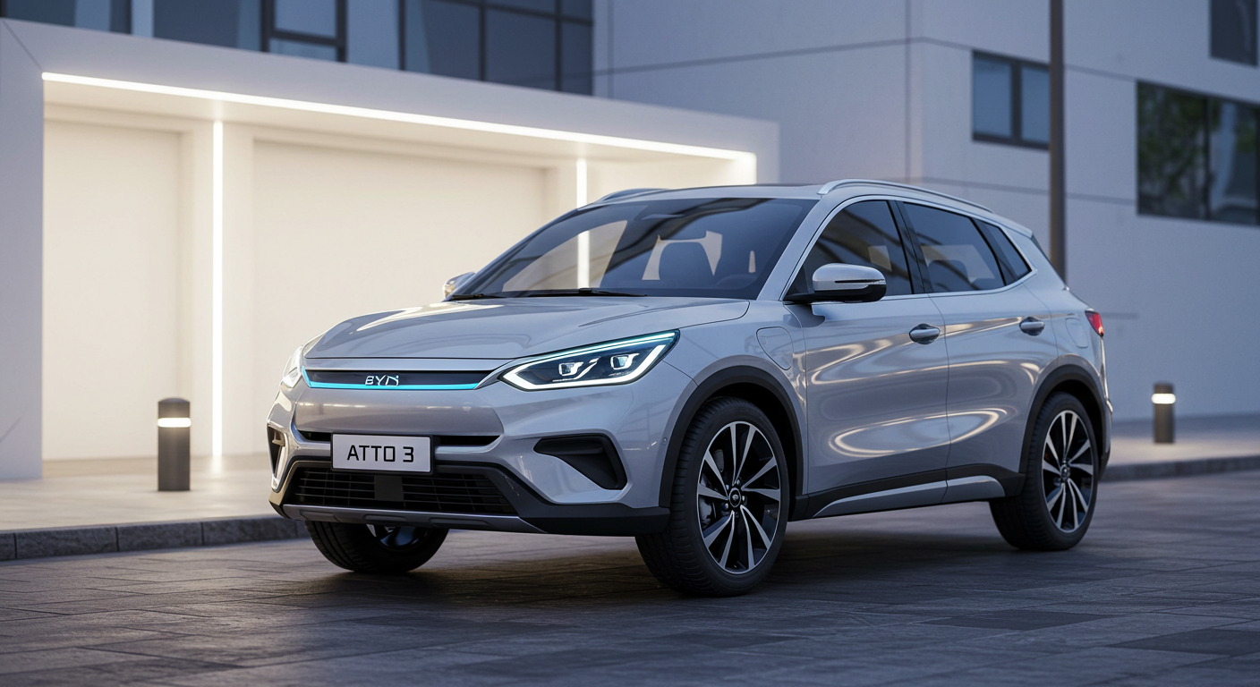 BYD 차량 모습