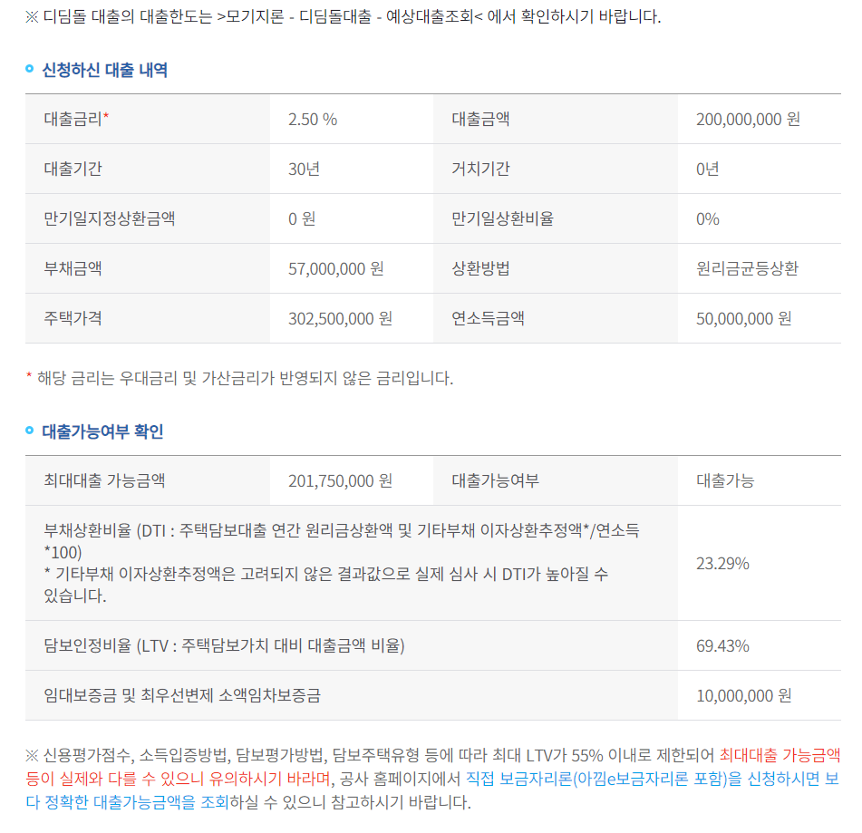 사용법 알려드릴께요 주택담보대출계산기 10