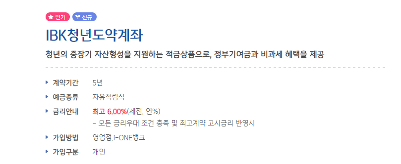 청년도약계좌 취급은행