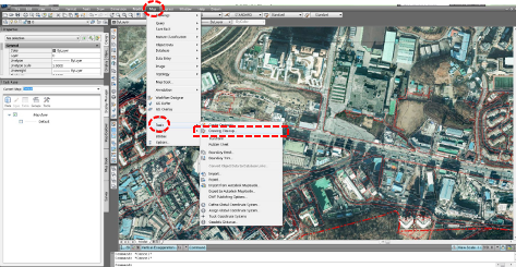 AutoCAD map Cleanup 기능을 설명하는 이미지