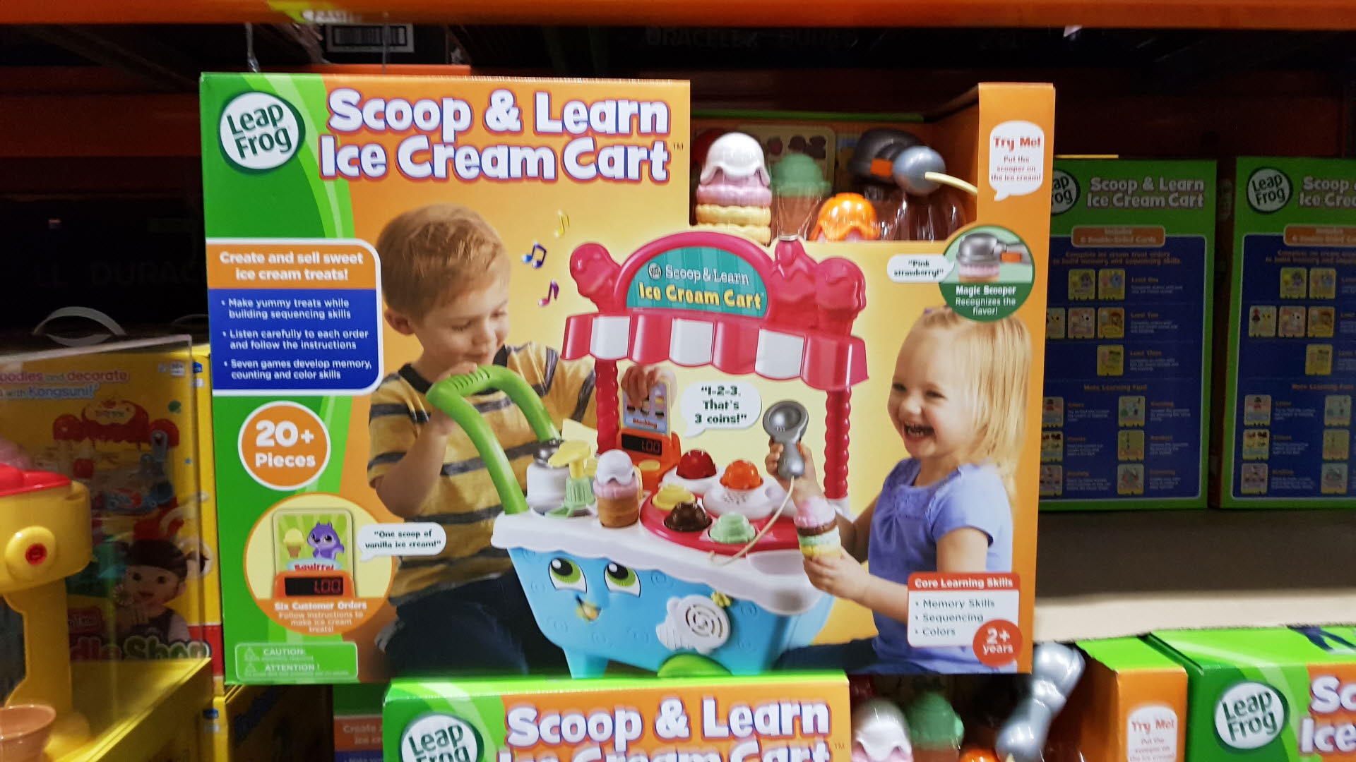 LEAPFROG
아이스크림카트
영어버전
LEAPFROG ICE CREAM CART