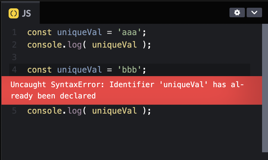  [javascript] var, let, const 변수 선언 시 차이