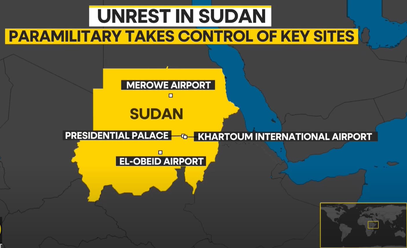 수단 쿠데타 지역