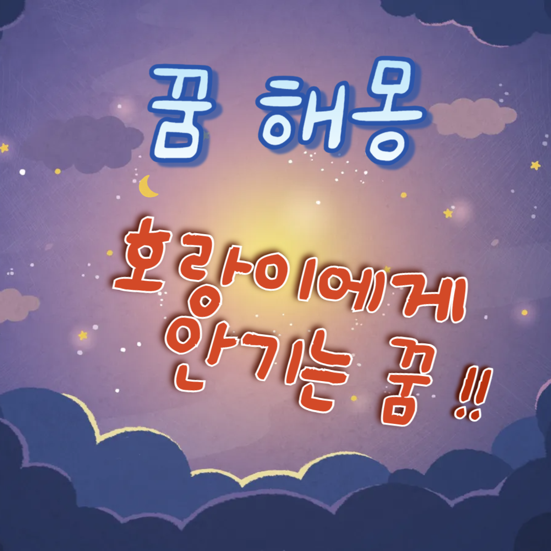 호랑이에게 안기는 꿈