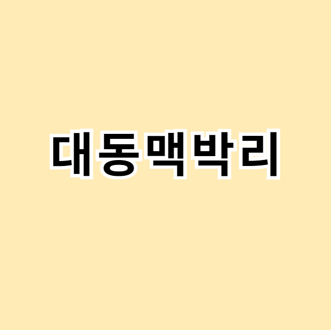 대동맥박리
