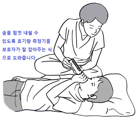 호기량 측정기 사용 예시