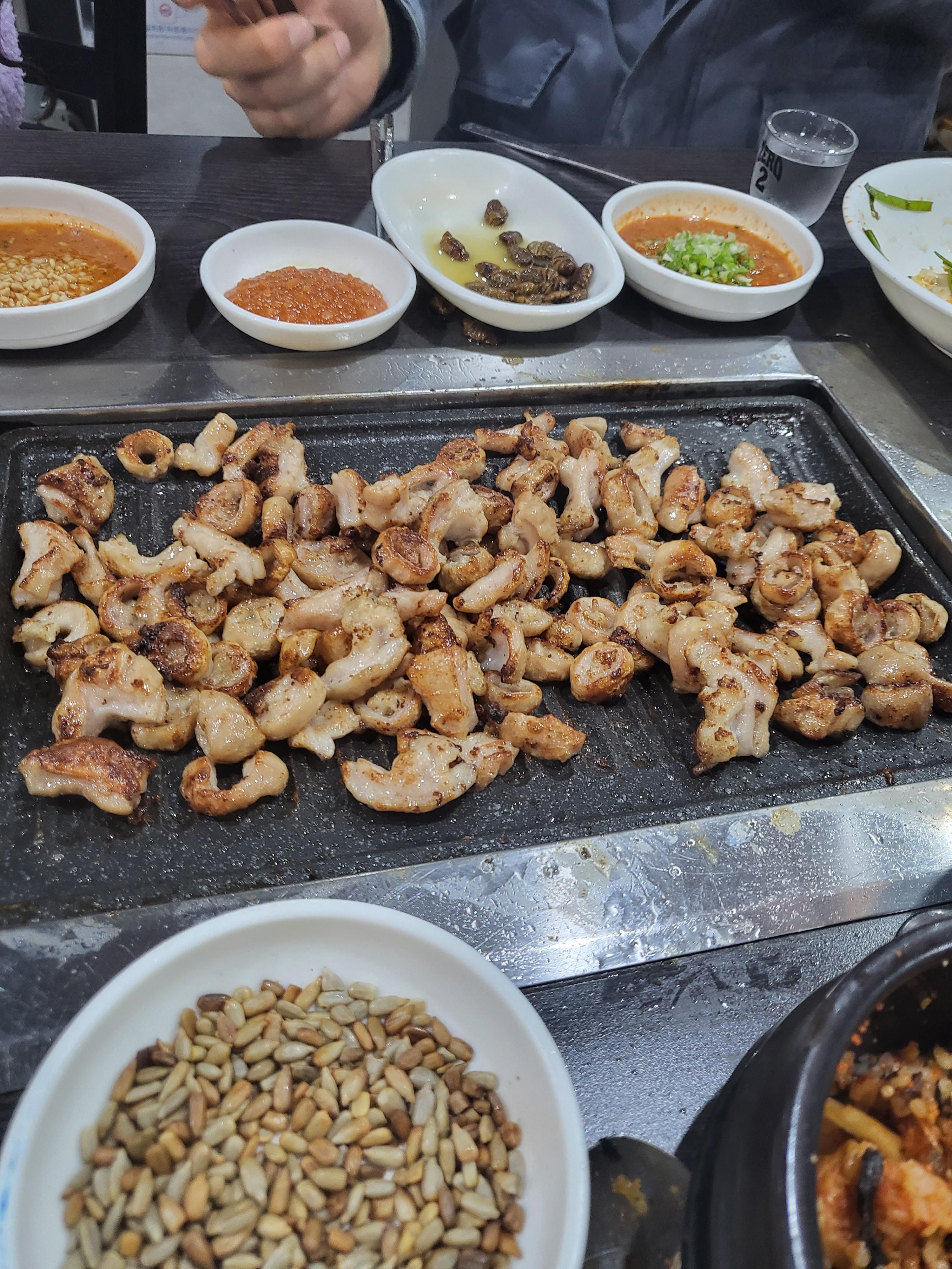  병영 막창골목 맛집 오시오막창/칼국수 공짜