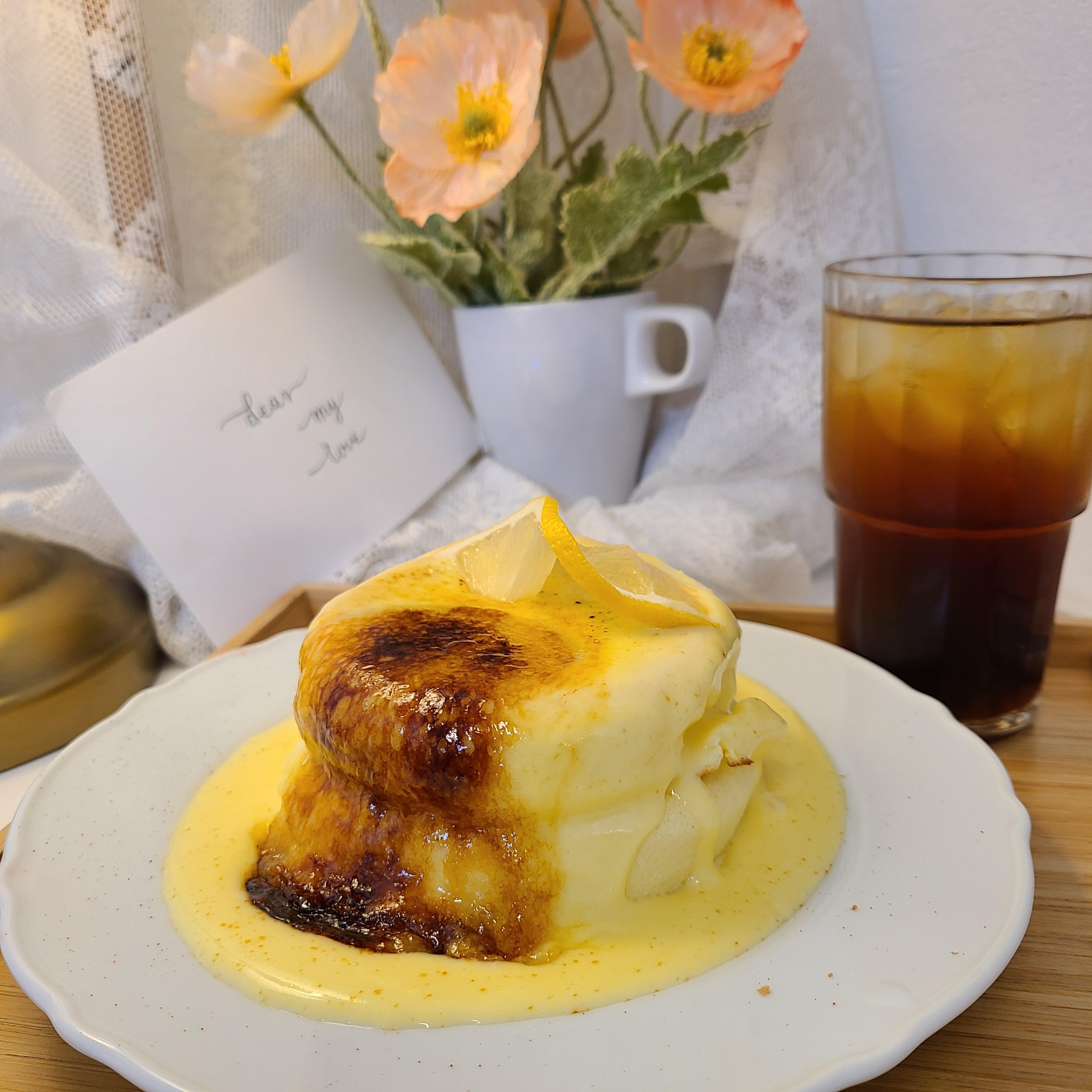  서울 이화여대 수플레 팬케이크 맛집 내사랑 후기