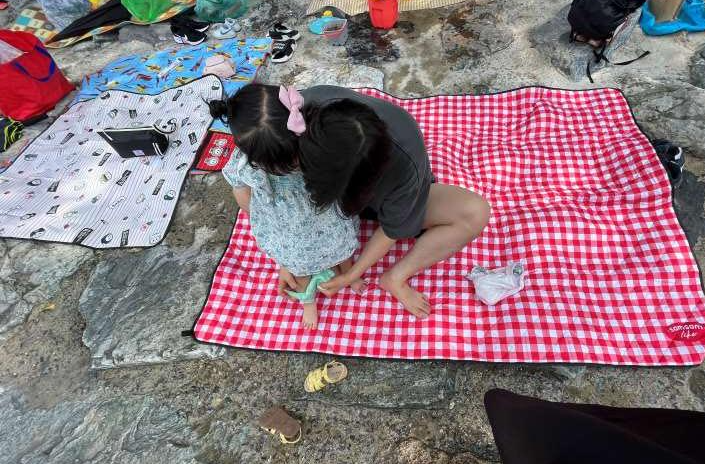 동학사 돗자리