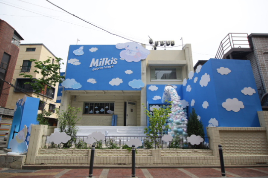  밀키스 구름하우스 팝업스토어, 시나모롤X밀키스 콜라보