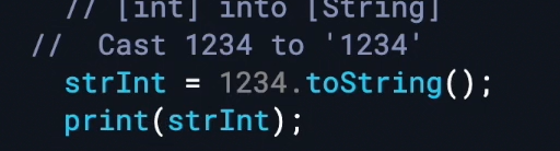 toString()