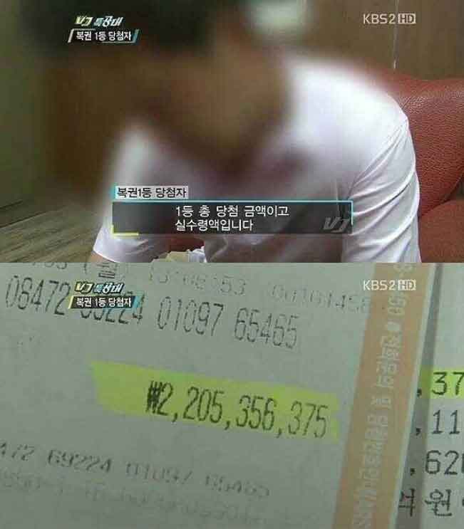  로또 1등 당첨자의 라이프 플랜