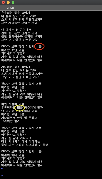  VI Editor 필살기