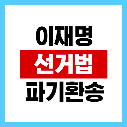 이재명 선거법 파기환송