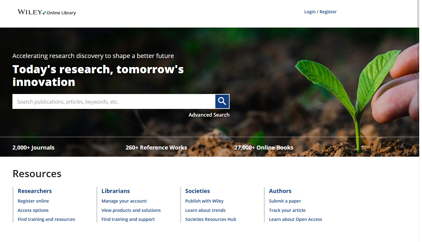 Wiley Online Library