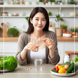 루테인 지아잔틴 섭취