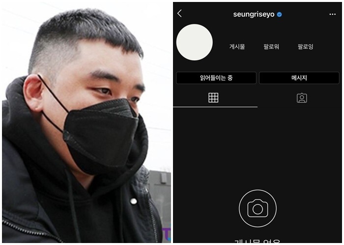 승리&#44; 인스타그램서도 &#39;퇴출&#39; 성범죄자&#39; 고영욱·정준영 이어서 계정 폭파