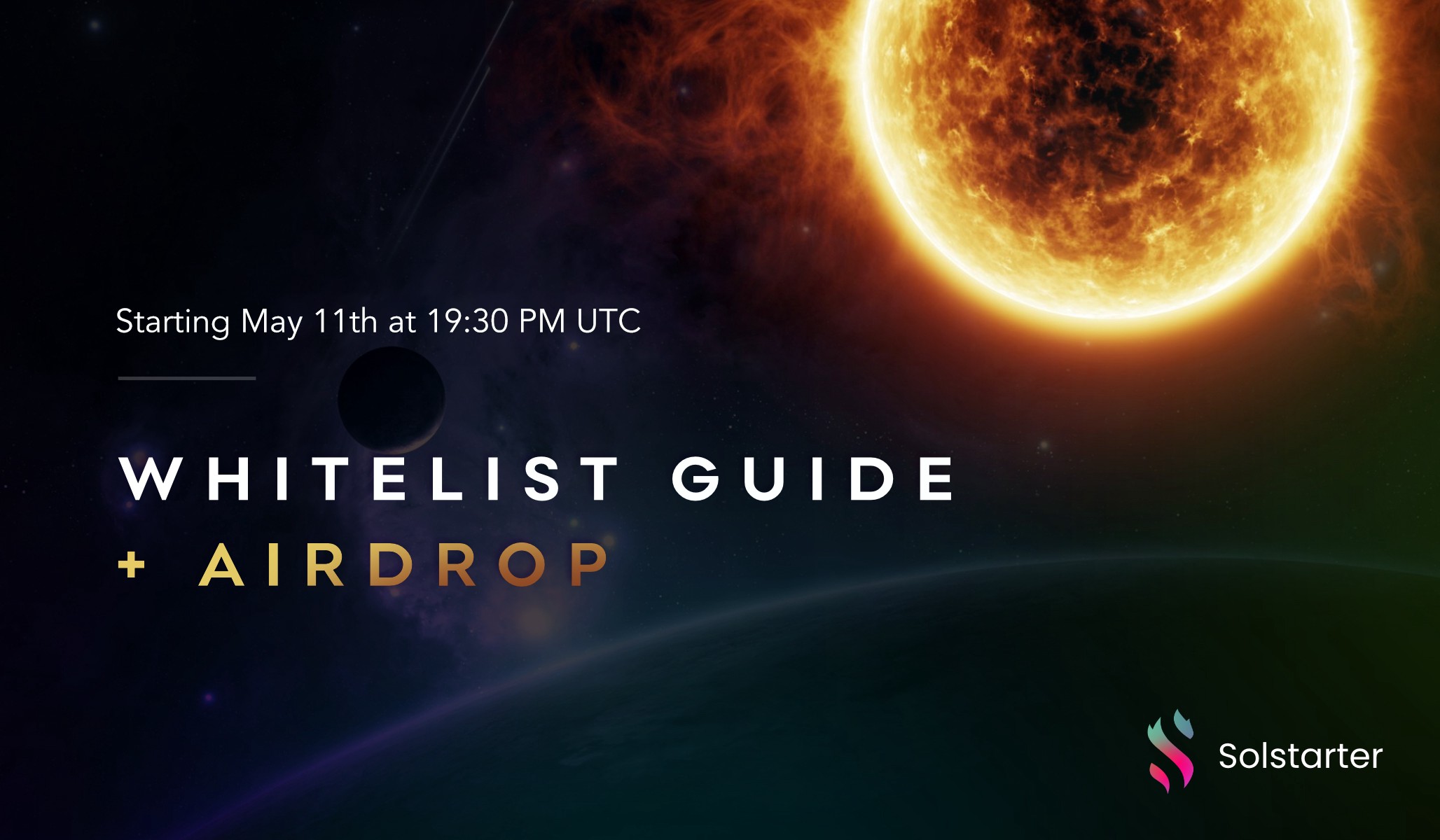  솔스타터(Solstarter) | Whitelisting Guide