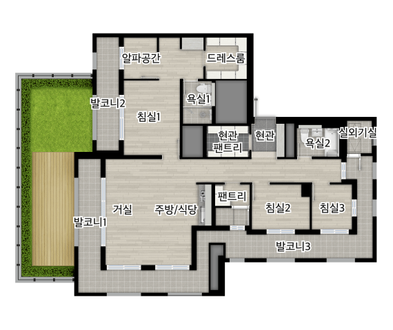 e편한세상 동탄 파크아너스 99G