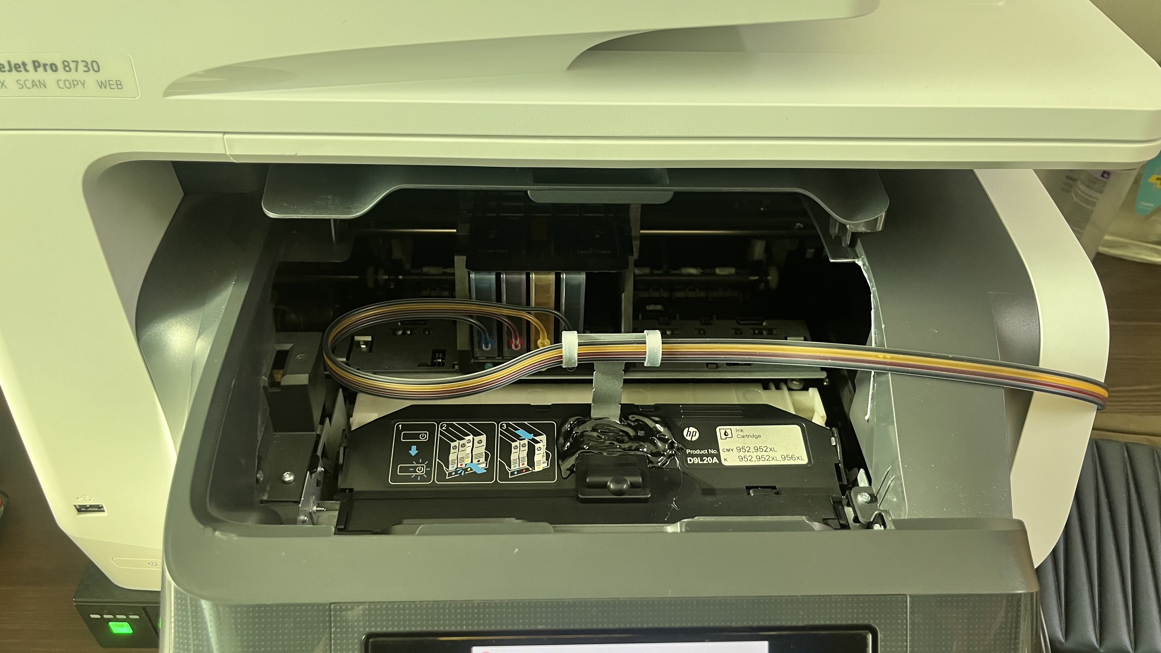  인천 복합기렌탈 사무실복합기 추천 hp8730 후기