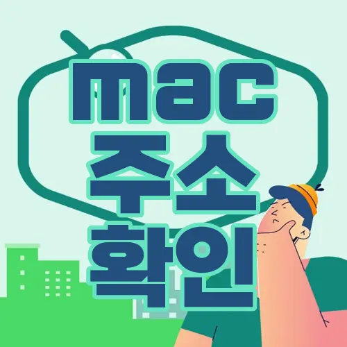 mac 주소 확인