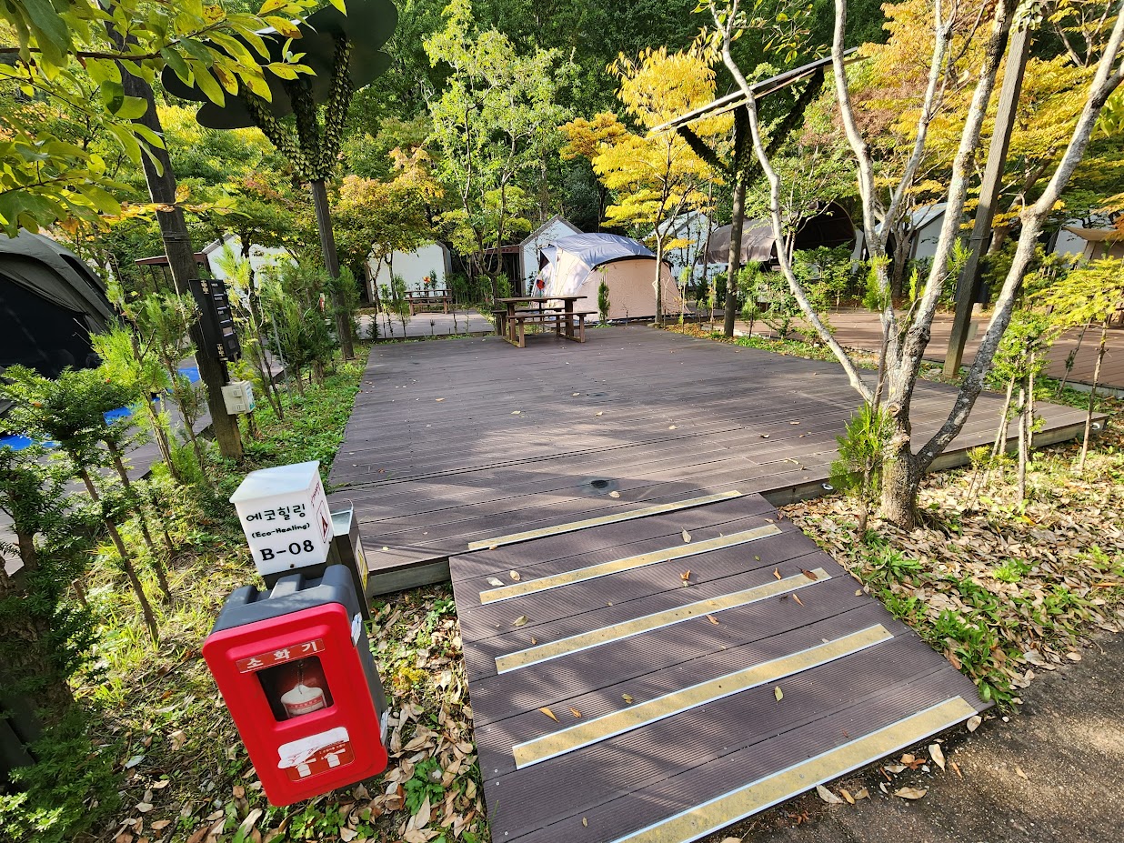 소백산국립공원 삼가야영장 이미지