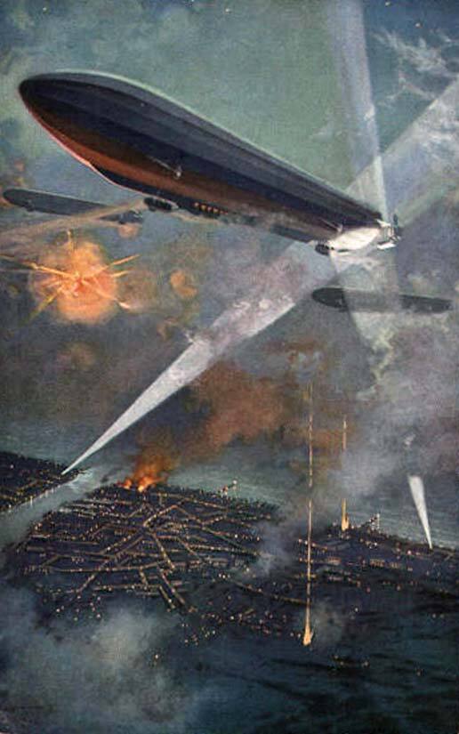 체펠린 비행선 런던 폭격