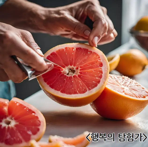 자몽 이미지