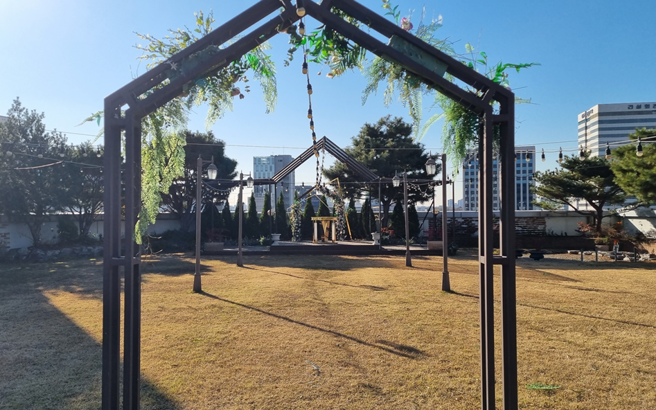 라온제나 강남 야외 예식장