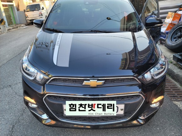  창원밧데리 스파크 배터리 교환 더넥스트스파크 델코 DIN50L 힘찬배터리 본점