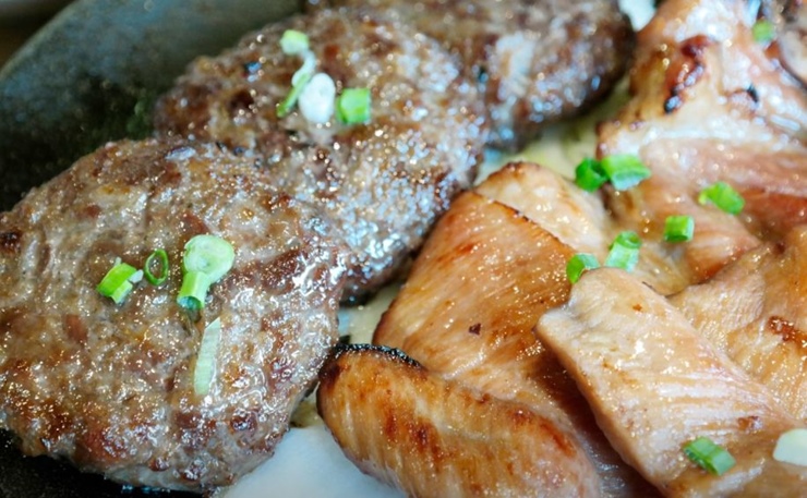 100%한우떡갈비-4종 막국수