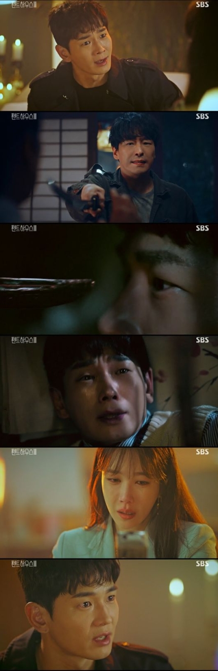  펜트하우스3 온주완 엄기준 백준기 부모 살해 후 금고 털어가