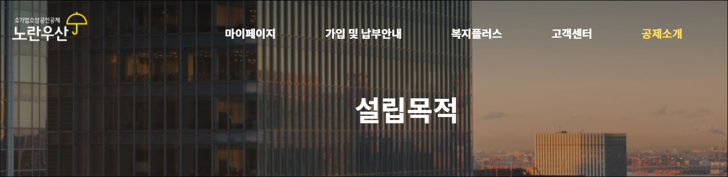 노란우산 장점