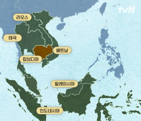 동남아시아-지도